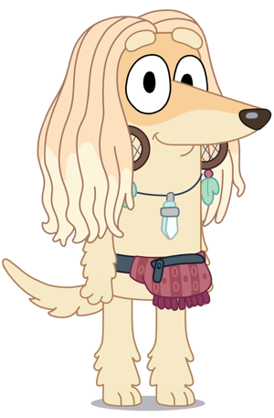 This is the Avatar Image for the Indy's Mom (Bluey) AI Voice and Text to Speech Generator
